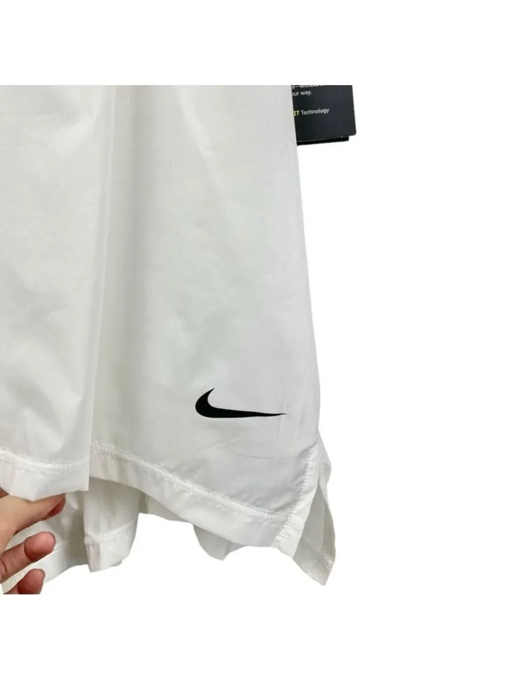 * NEW Nike FLEX Dri-Fit Arctic White Parachute Tank Size L